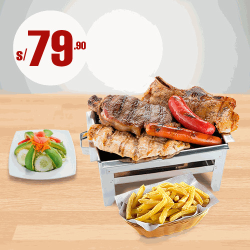 1/2 PARRILLA CLASICA