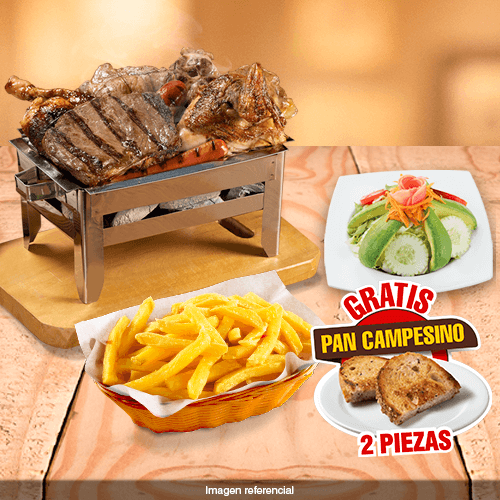 1/2 PARRILLA BRASA